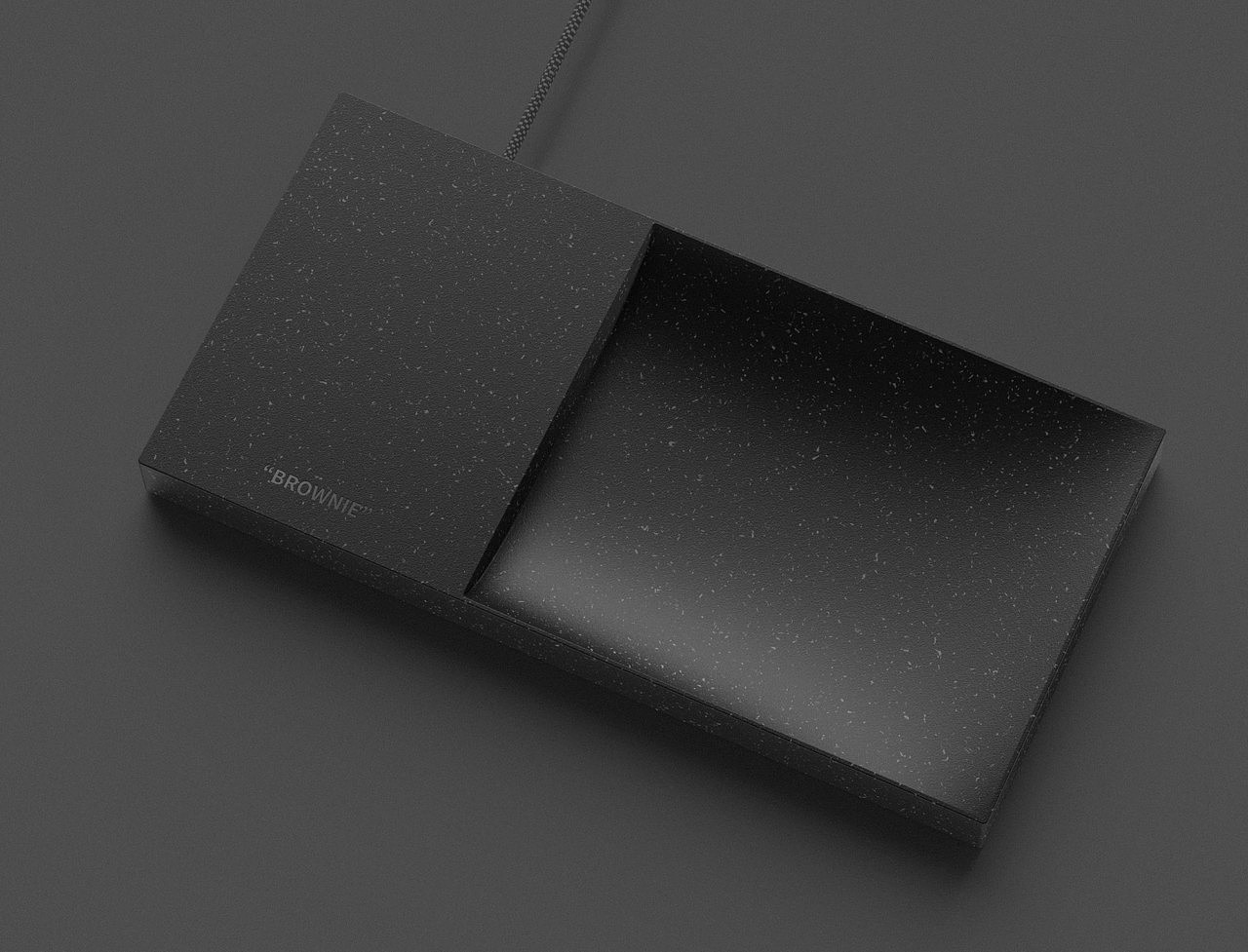 wireless，Charger，Brownies，fashion，resin，black and white，