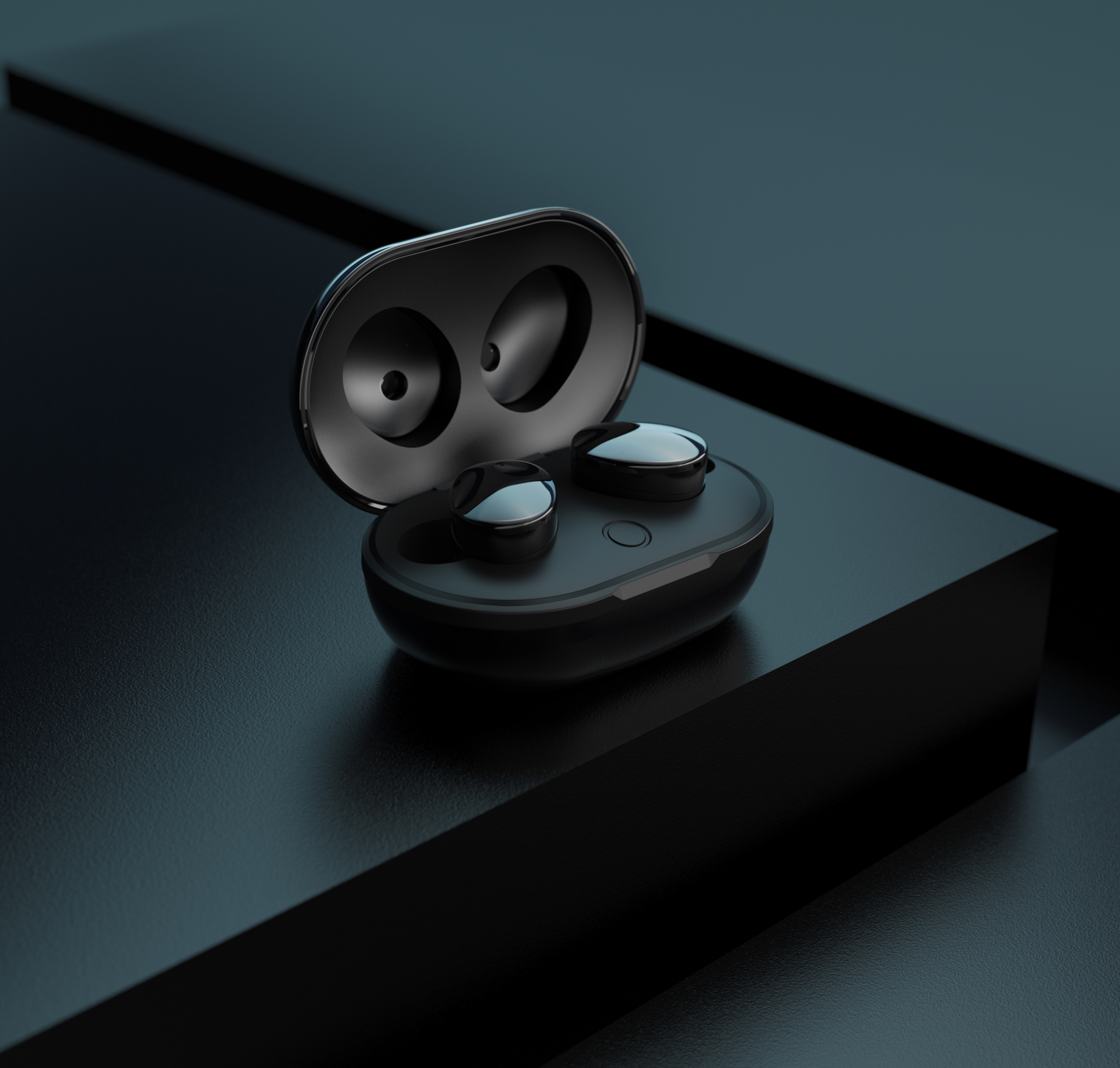 Product rendering，keyshot，headset，3 products，industrial design，product design，