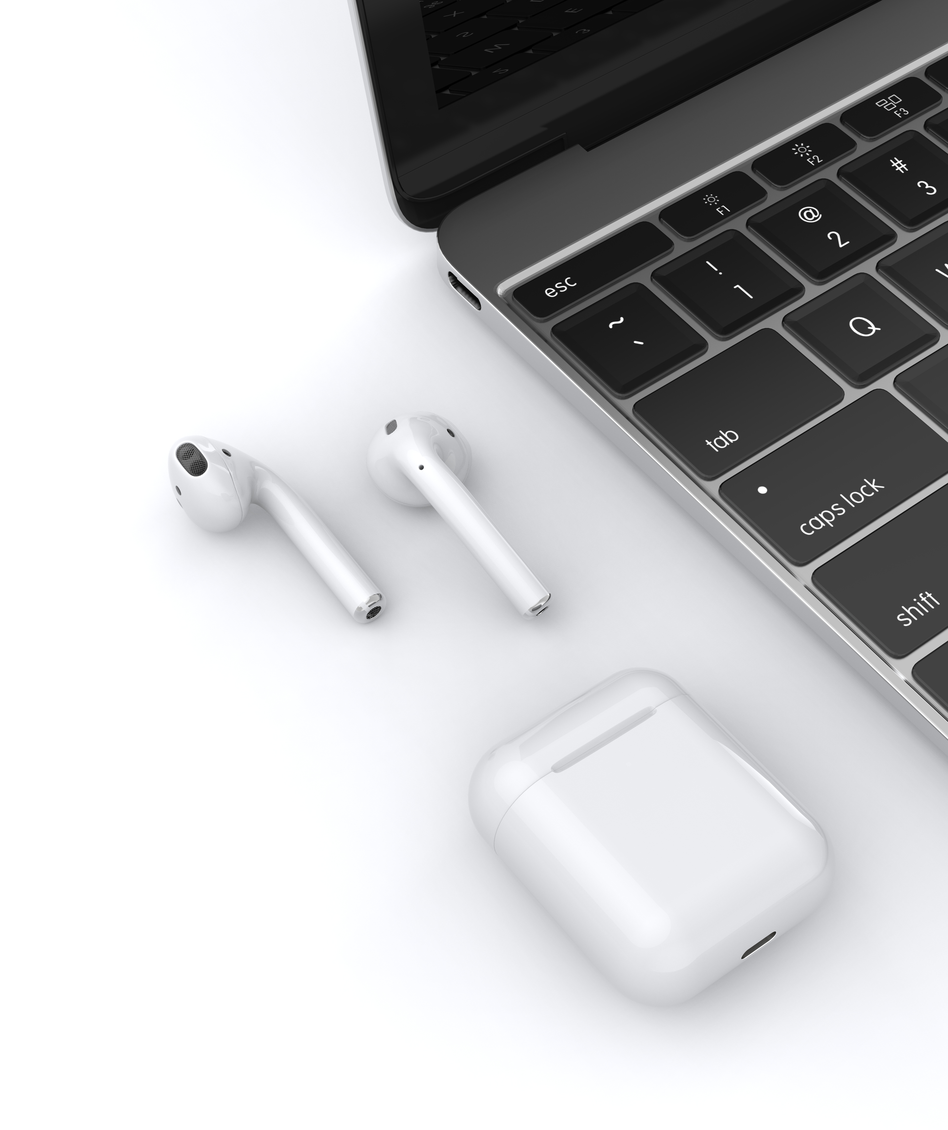 Product rendering，keyshot，headset，3 products，industrial design，product design，