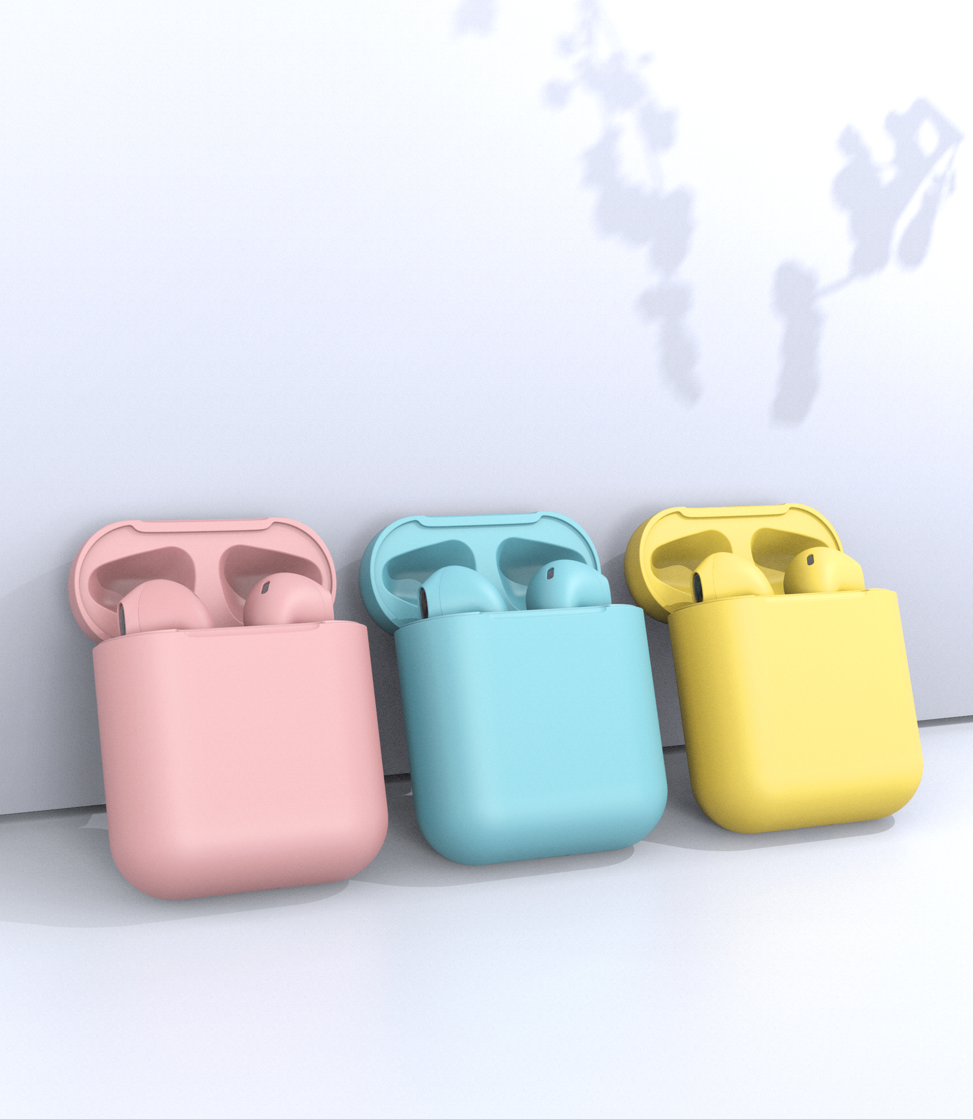 Product rendering，keyshot，headset，3 products，industrial design，product design，