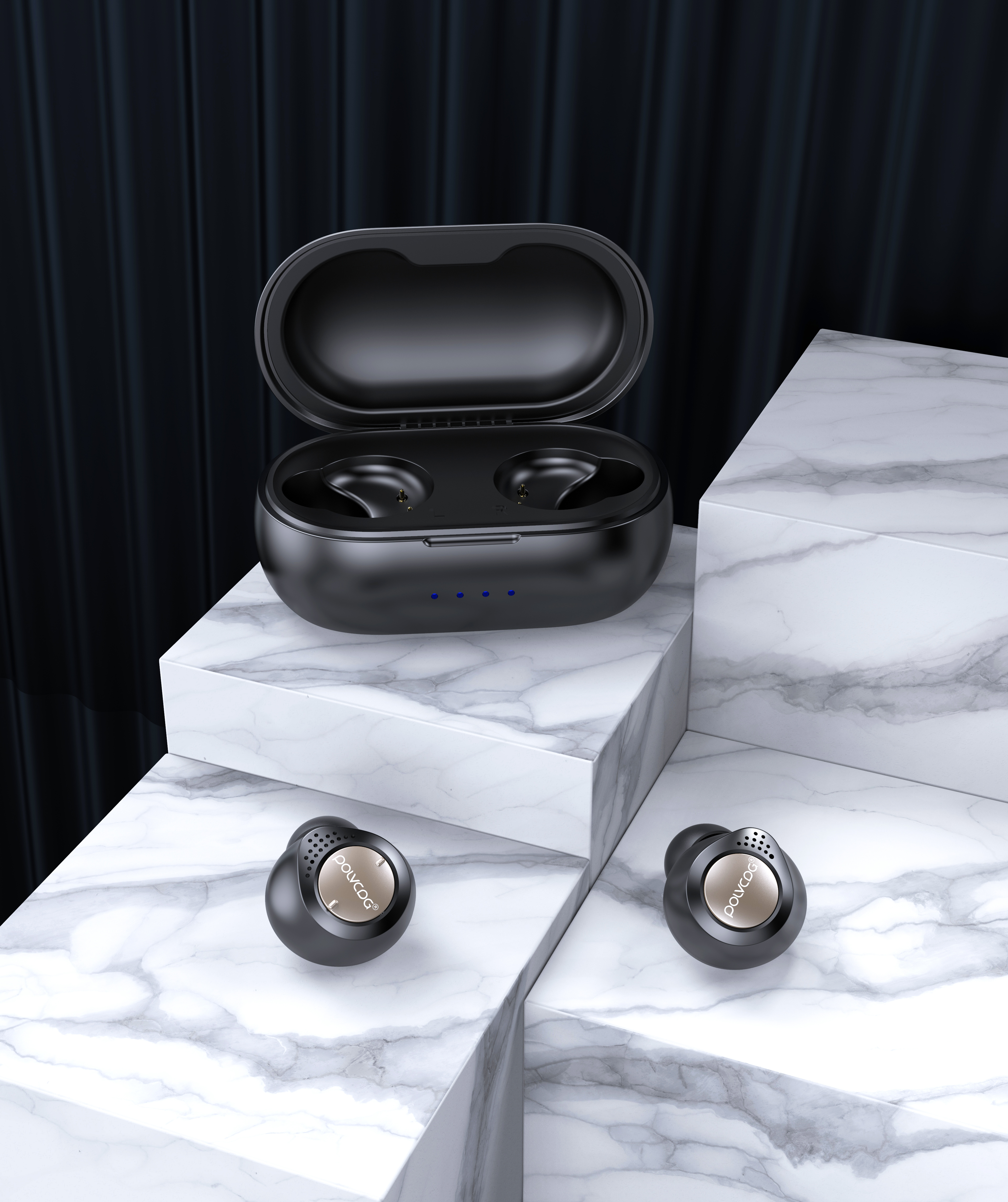 Product rendering，keyshot，headset，3 products，industrial design，product design，