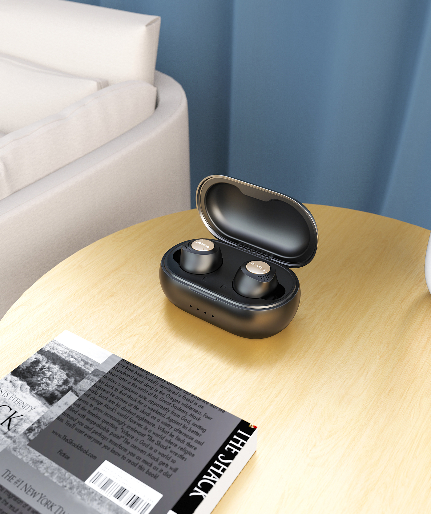 Product rendering，keyshot，headset，3 products，industrial design，product design，