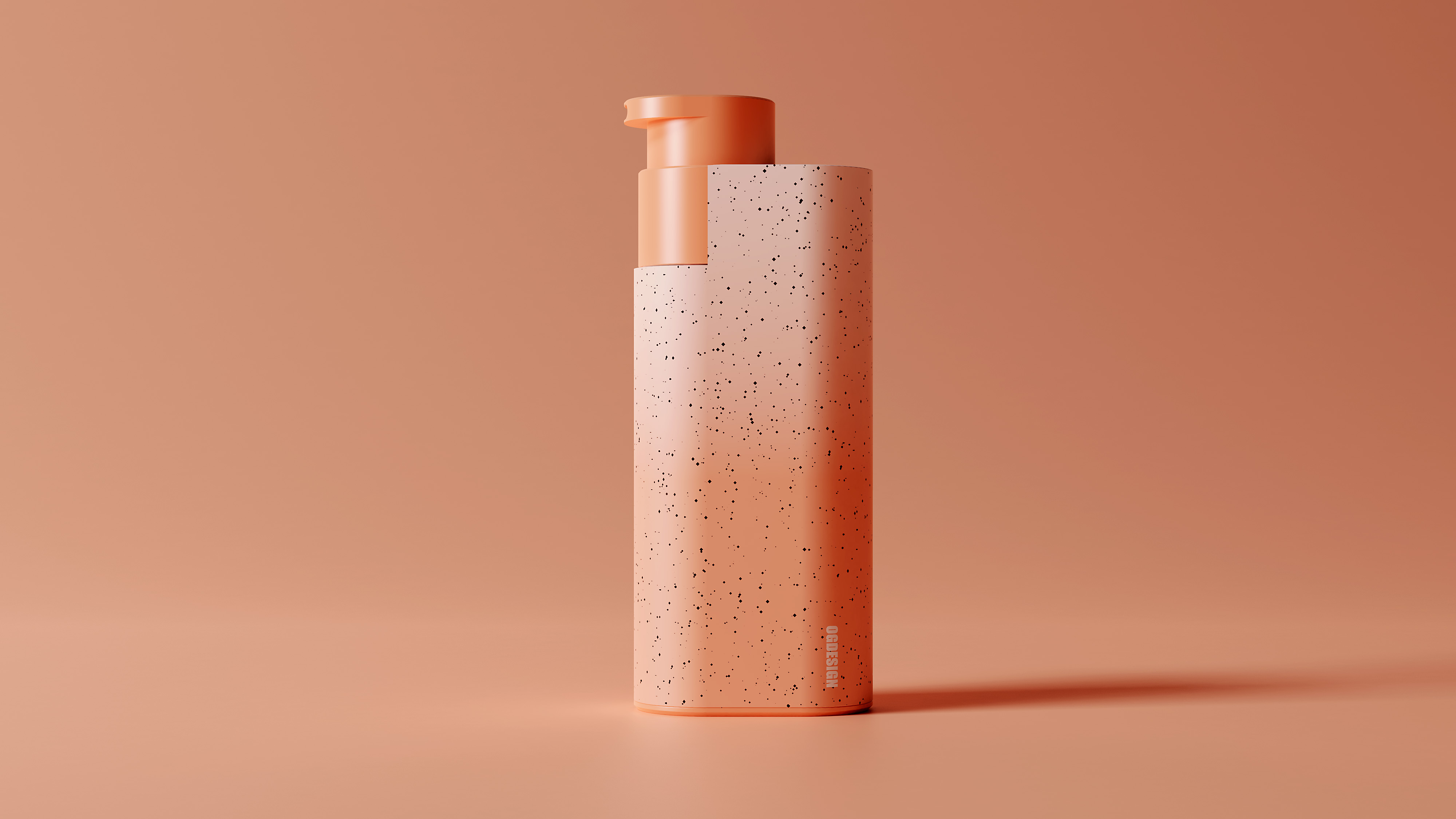 Minimalist design ，Geometric design，industrial design，Product modeling design，Design of portable emulsion bottle，