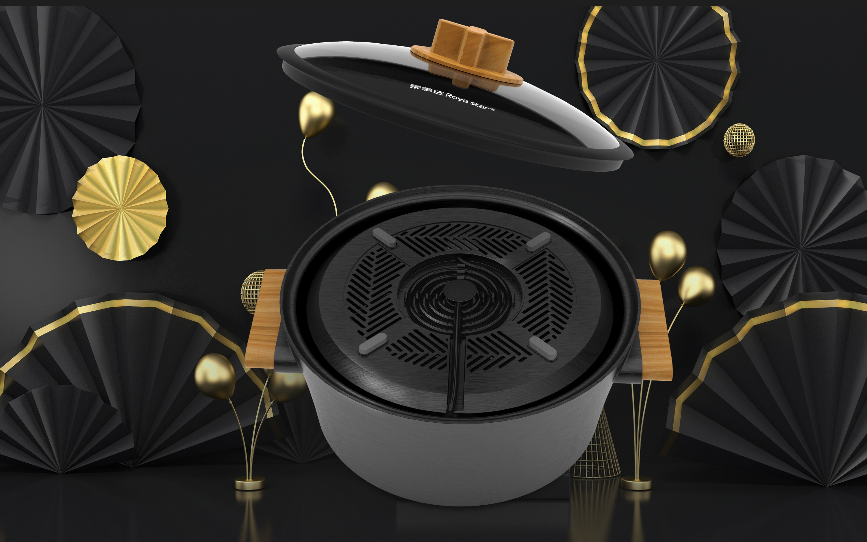 Split pot，Modeling design，