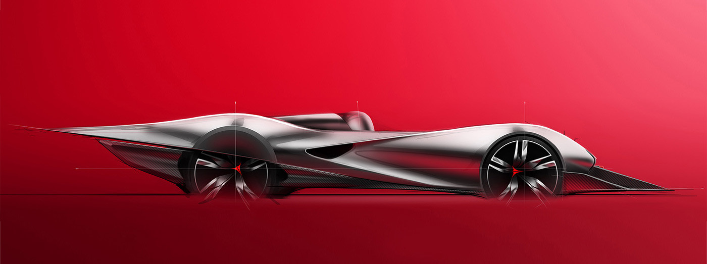 automobile，Hand drawn，vehicle，design sketch，