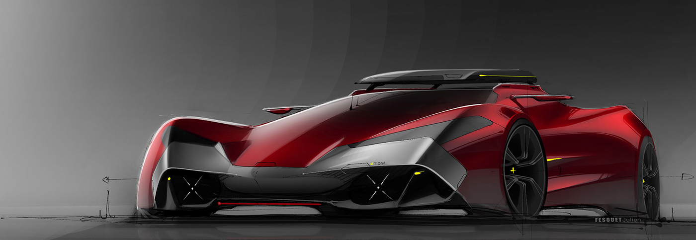 automobile，Hand drawn，vehicle，design sketch，