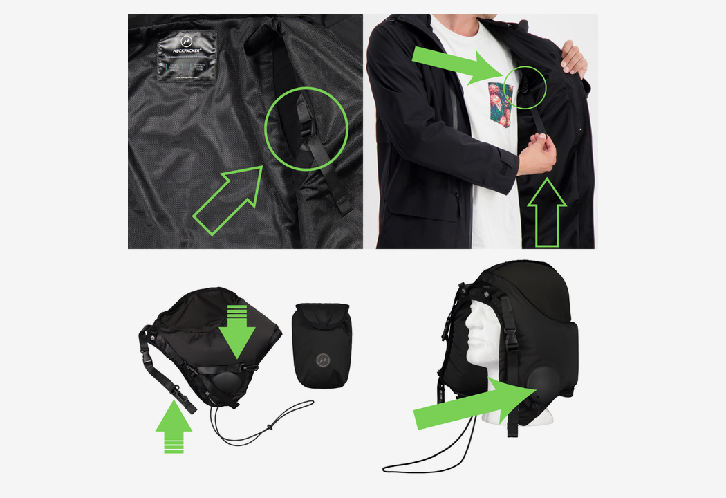 black，Jacket，Neckpacker 2.0，