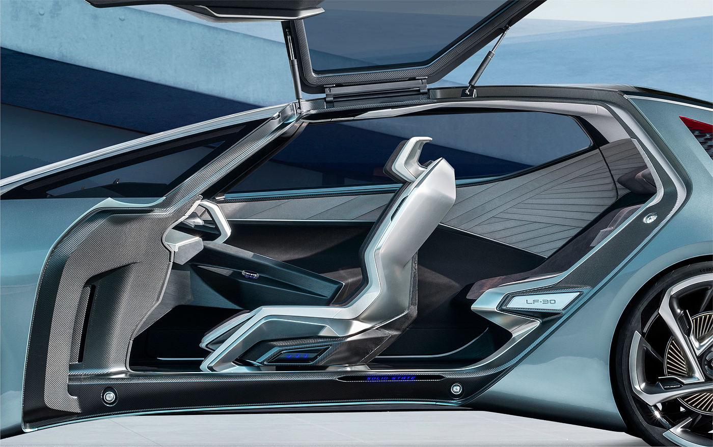 Japanese automobile，Lexus，Lf-30 electric concept vehicle，automobile，LEXUS，