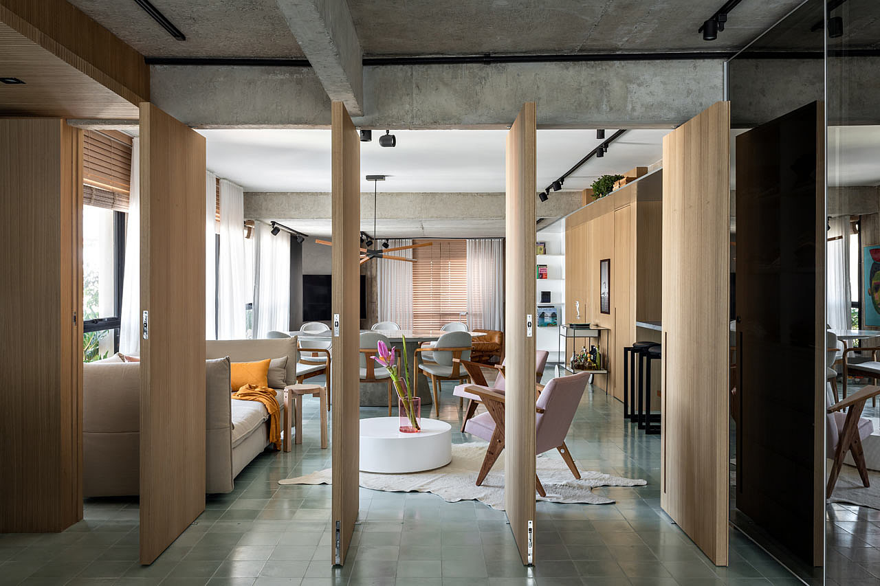 Modern aesthetics，apartment，Interior design，