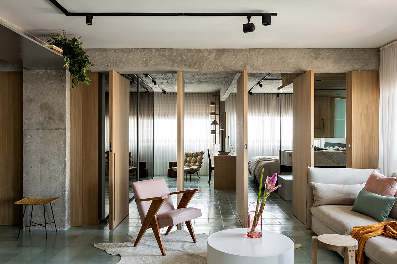 Modern aesthetics，apartment，Interior design，
