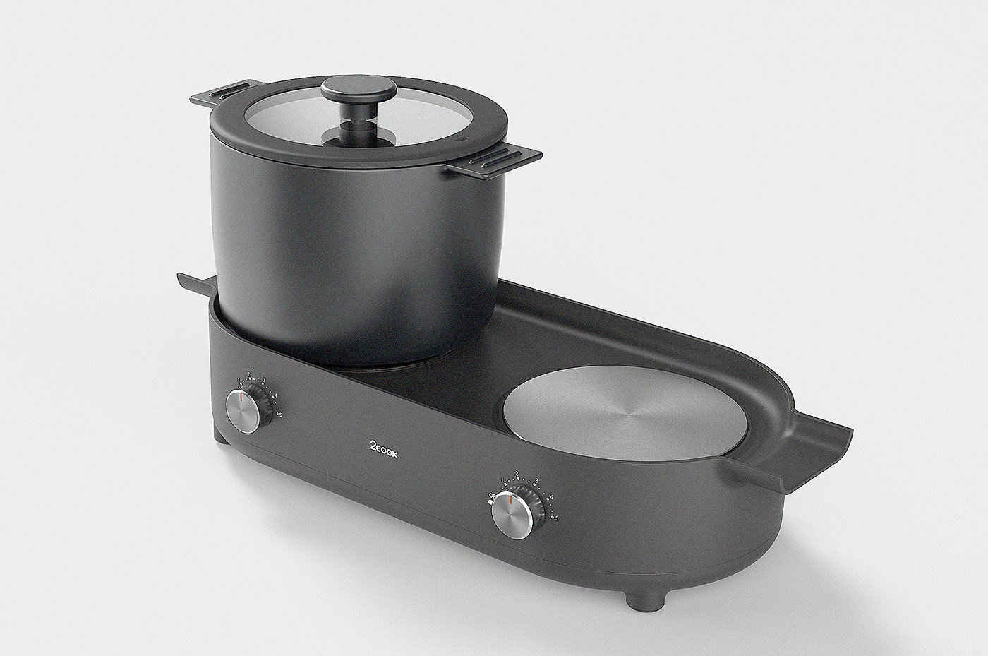 Minimalist，Multifunctional cooker，2Cook，