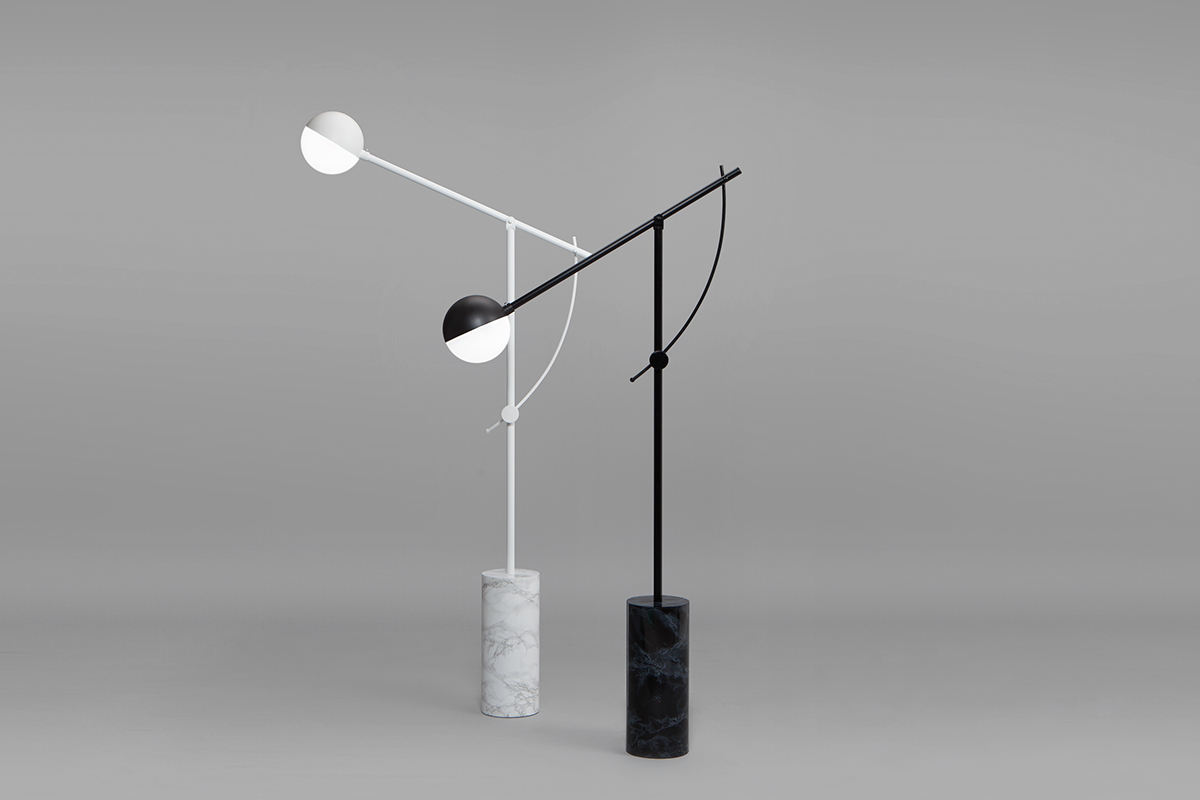 Floor lamp，Minimalist，Balancer，