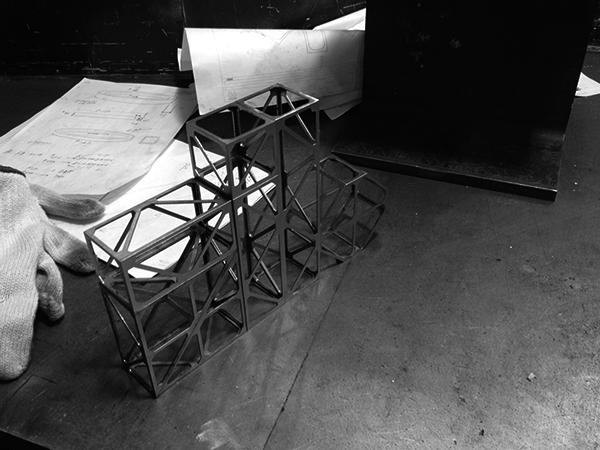 Frame block，a steel bar，Building blocks，