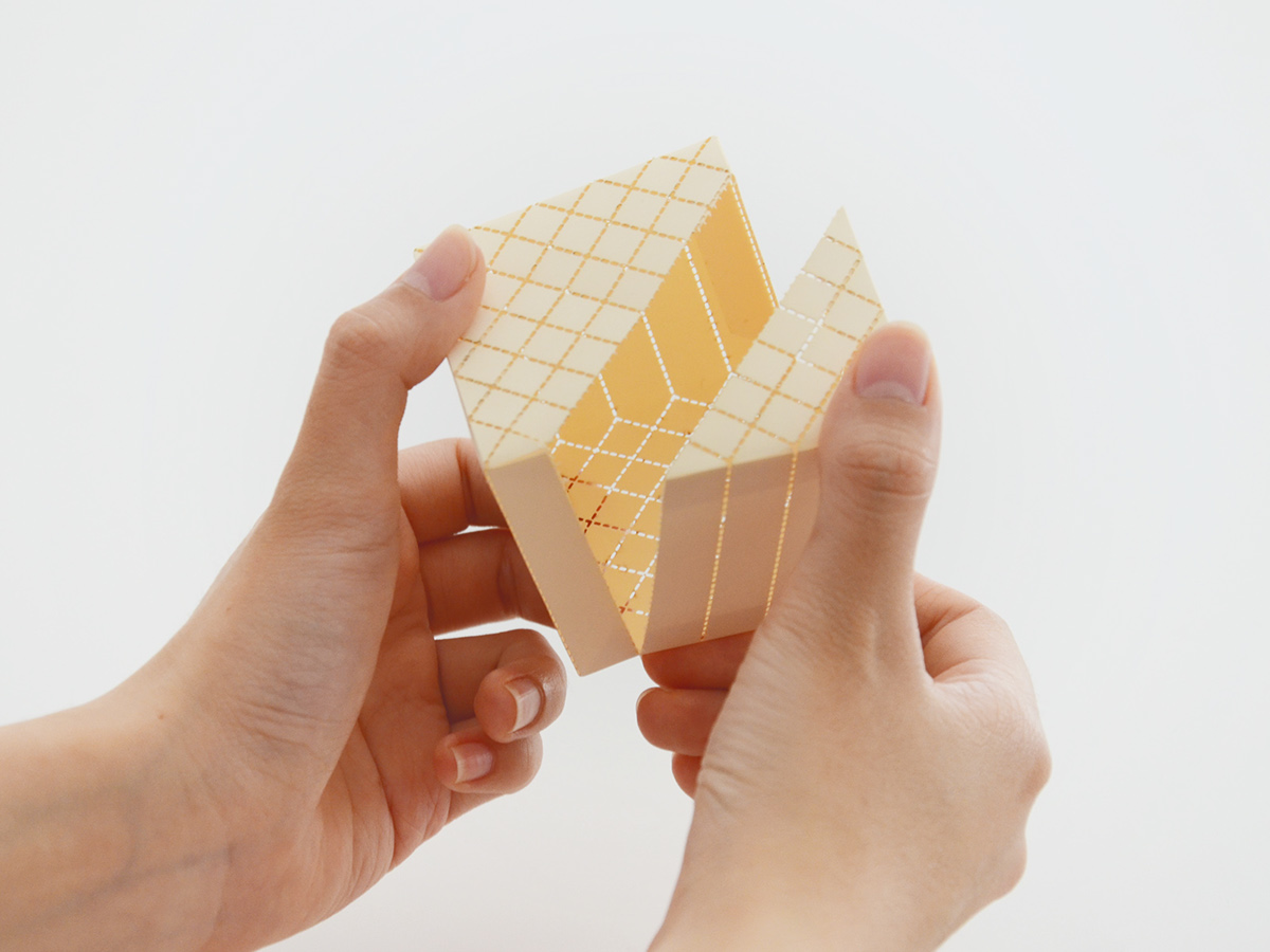 packing box，geometry，Dotted line，Gift box，