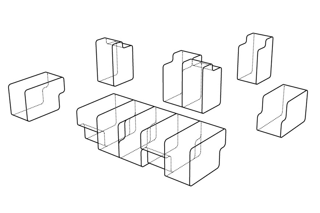 geometry，sustainable，Urban furniture，chair，