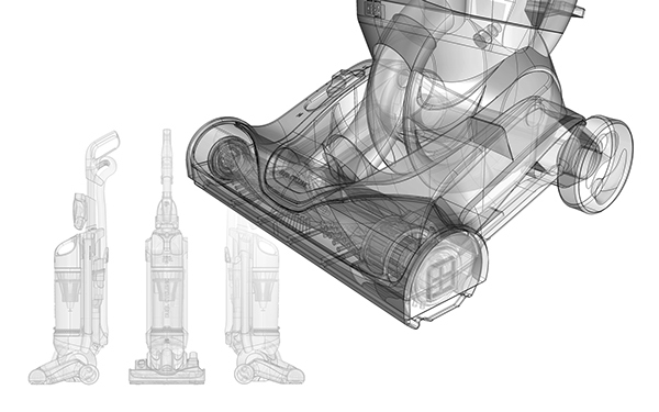 Vacuum cleaner，household electrical appliances，vertical，hold，