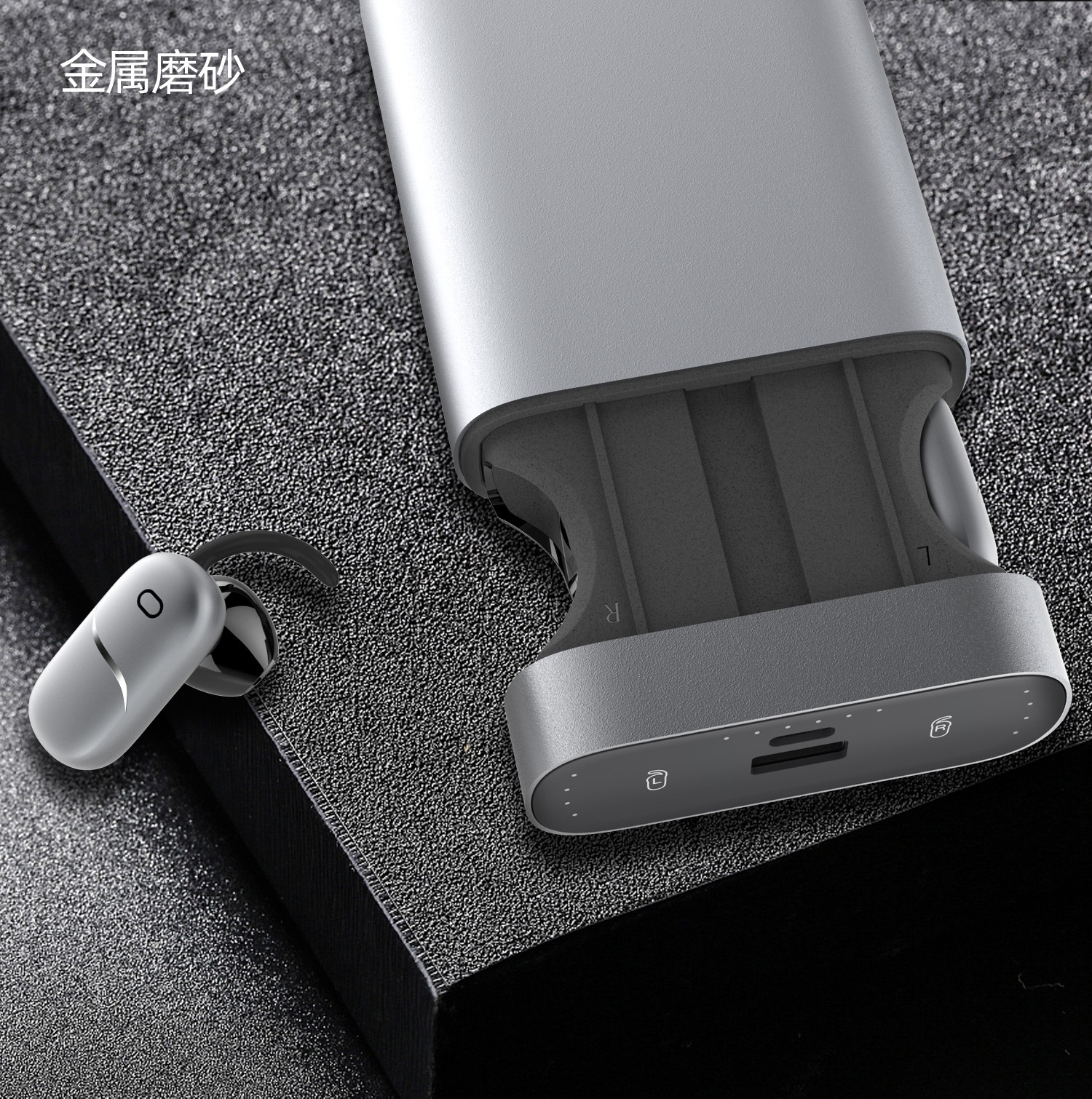 Advanced sense of fun collection value，Technical certification，patent protection，Tap open position，Mechanical automation，TWS Bluetooth headset，