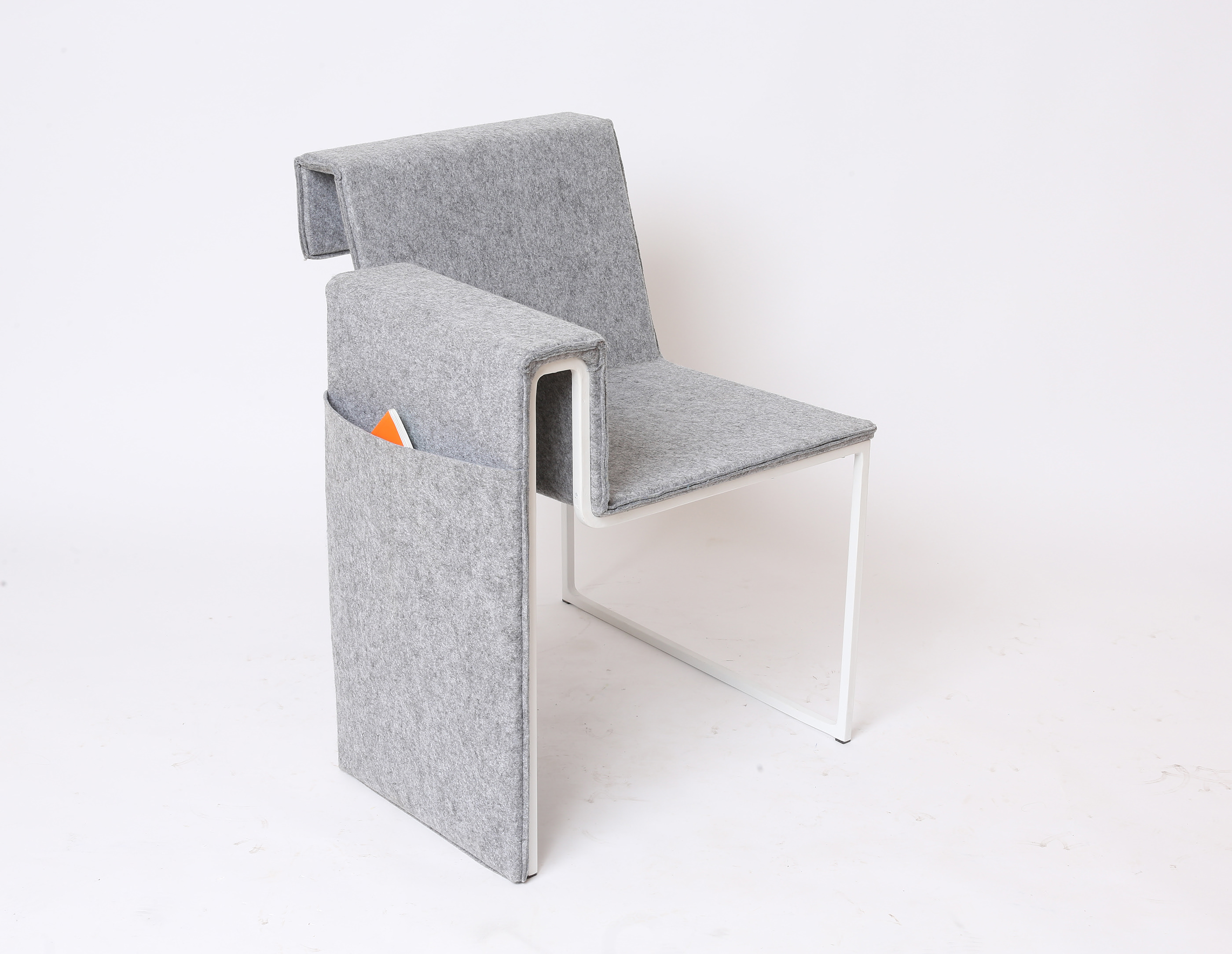 Metal，grey，Seat design，