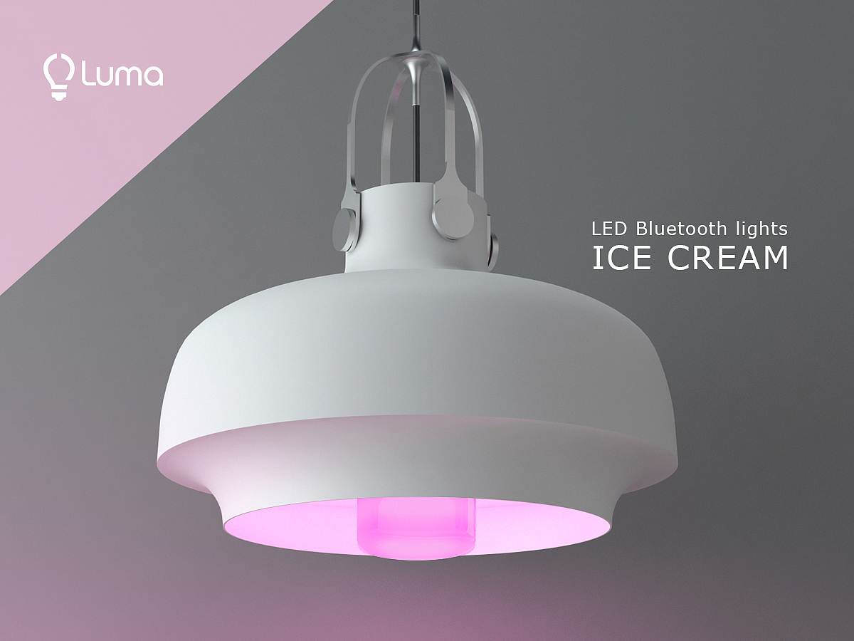 intelligence，LED lamp，ICE CREAM，