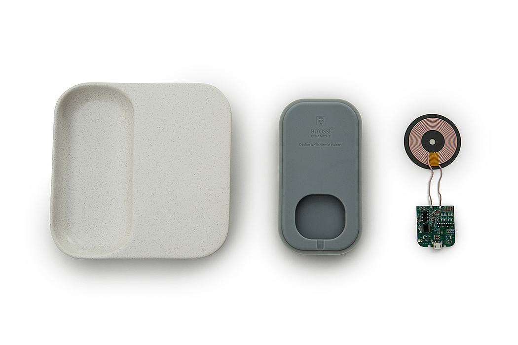 Rechargeable tray，Handmade home，Wireless charging technology，natural，science and technology，