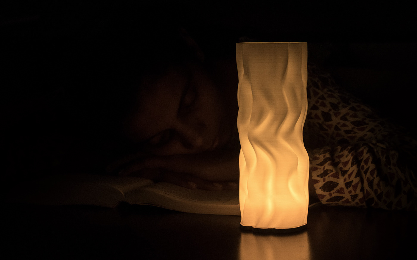 Poetry，Desk lamp，3d，