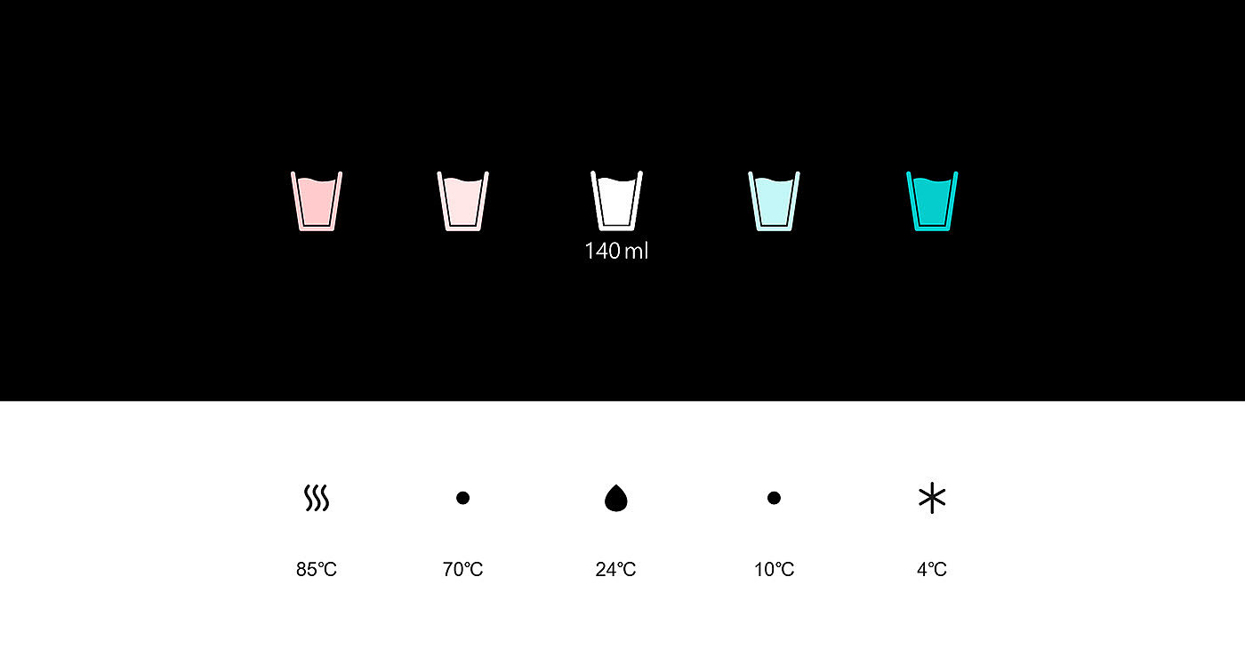 comfortable，User experience，Water dispenser，