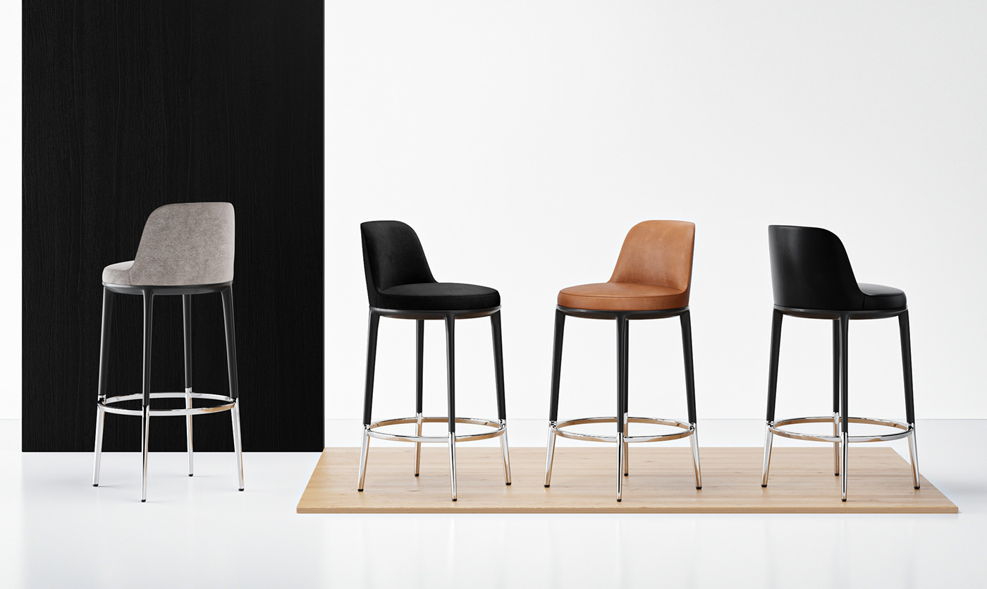 furniture，Italy，CGI rendering，chair，