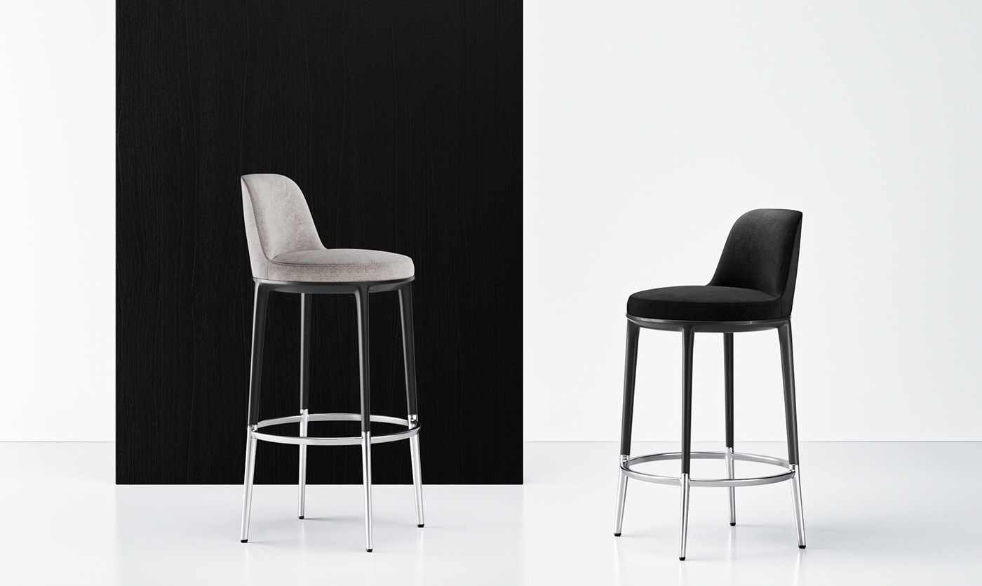 furniture，Italy，CGI rendering，chair，