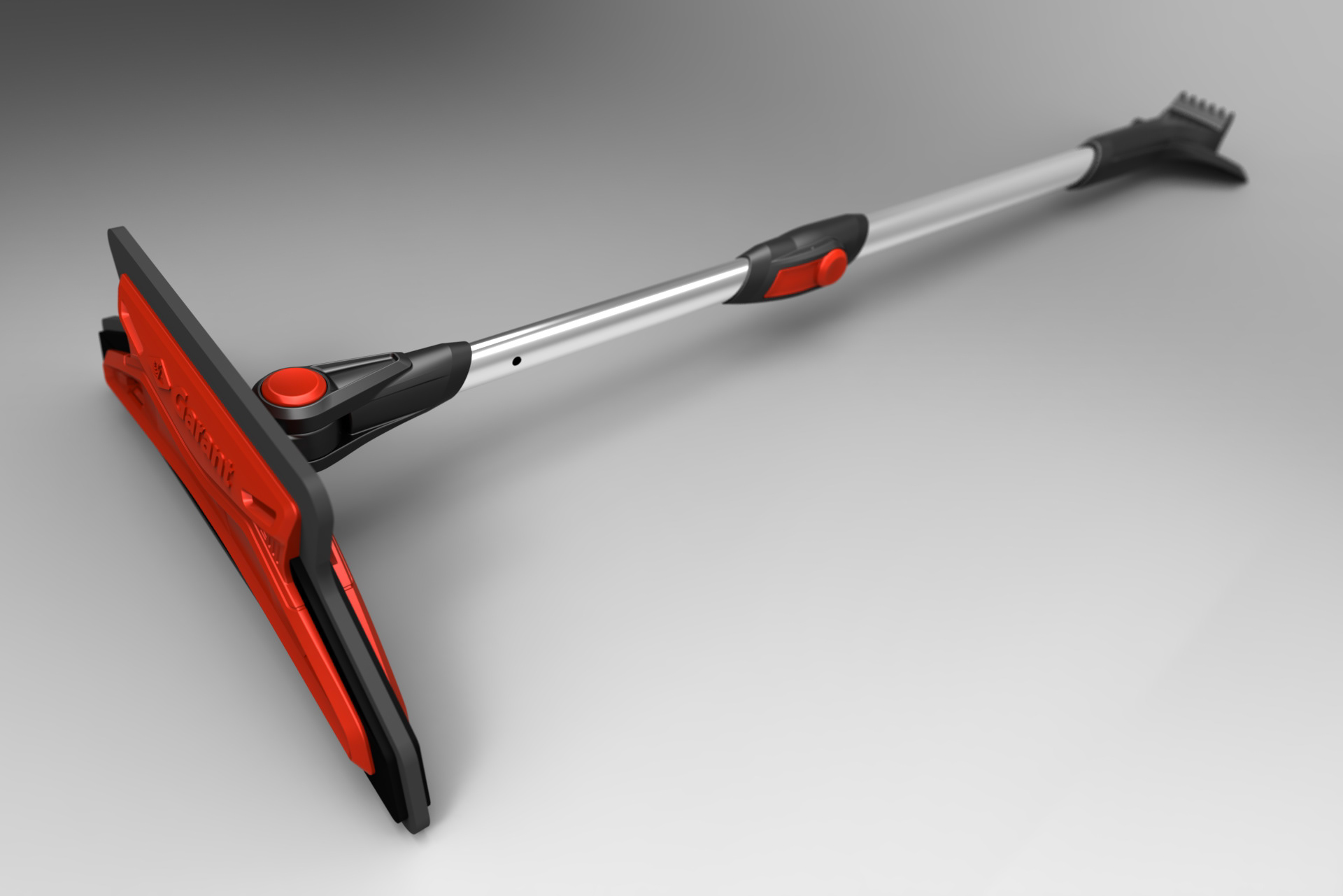 sled，industrial design，Mop，Anti snow broom，Telescopic snow brush，