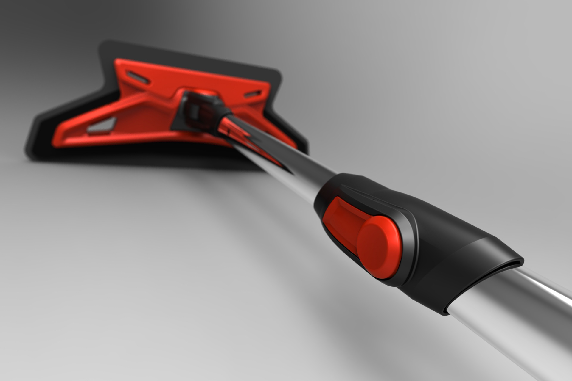 sled，industrial design，Mop，Anti snow broom，Telescopic snow brush，