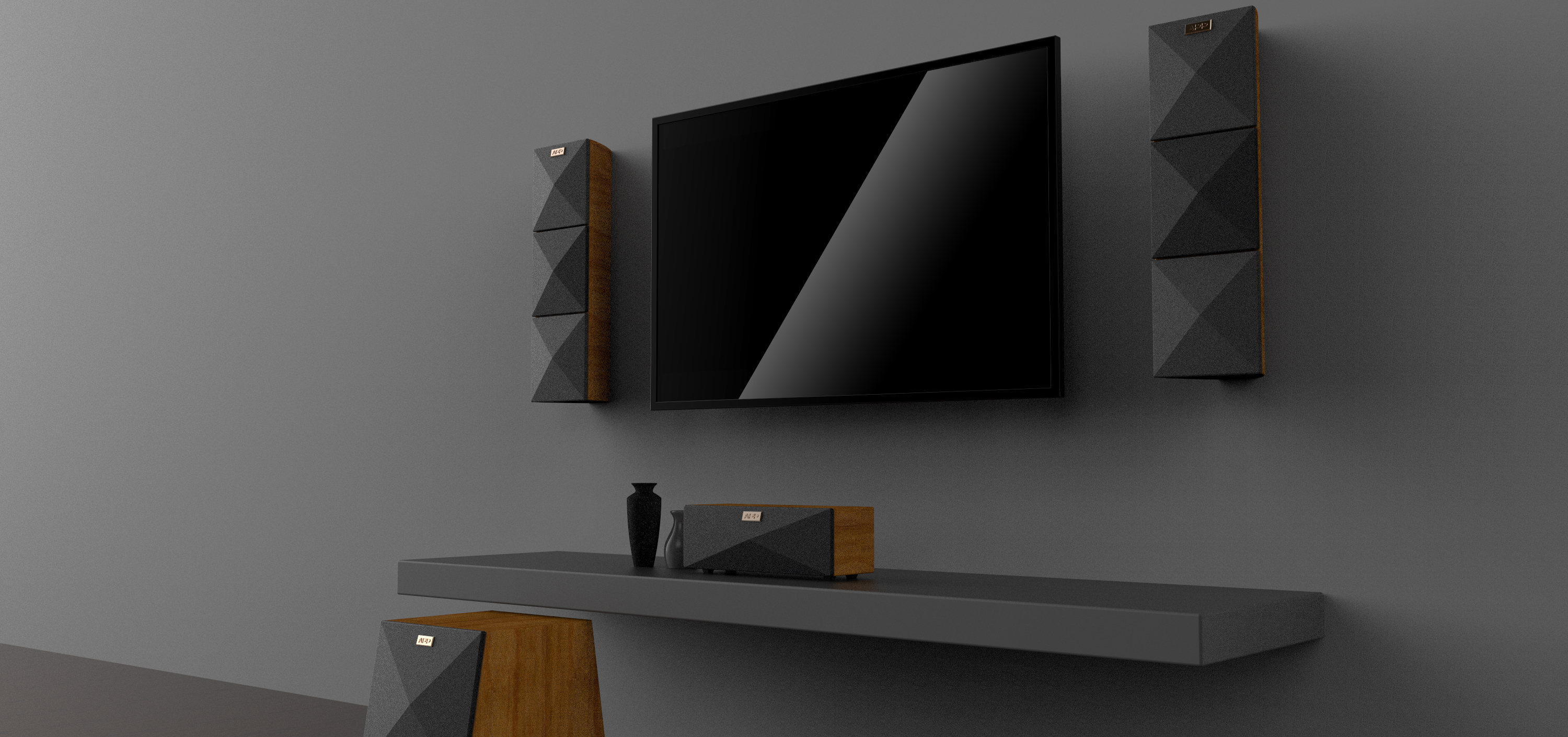 Household speaker，5.1 system speaker，HiFi speaker design，Civil speaker design，7.1 system speaker，Speaker design，Wooden speaker design，