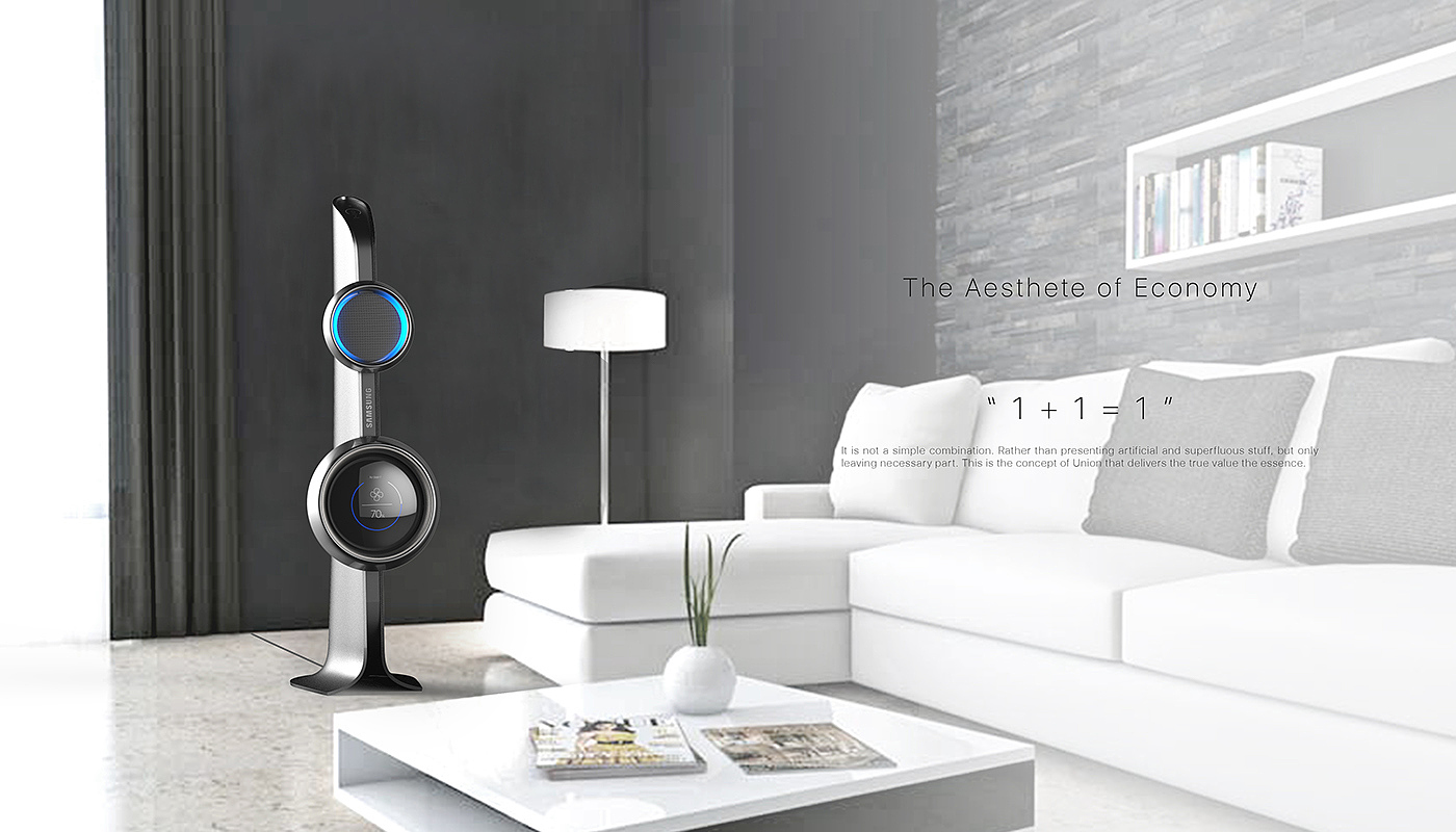 product design，industrial design，intelligence，air cleaner，Bluetooth audio，