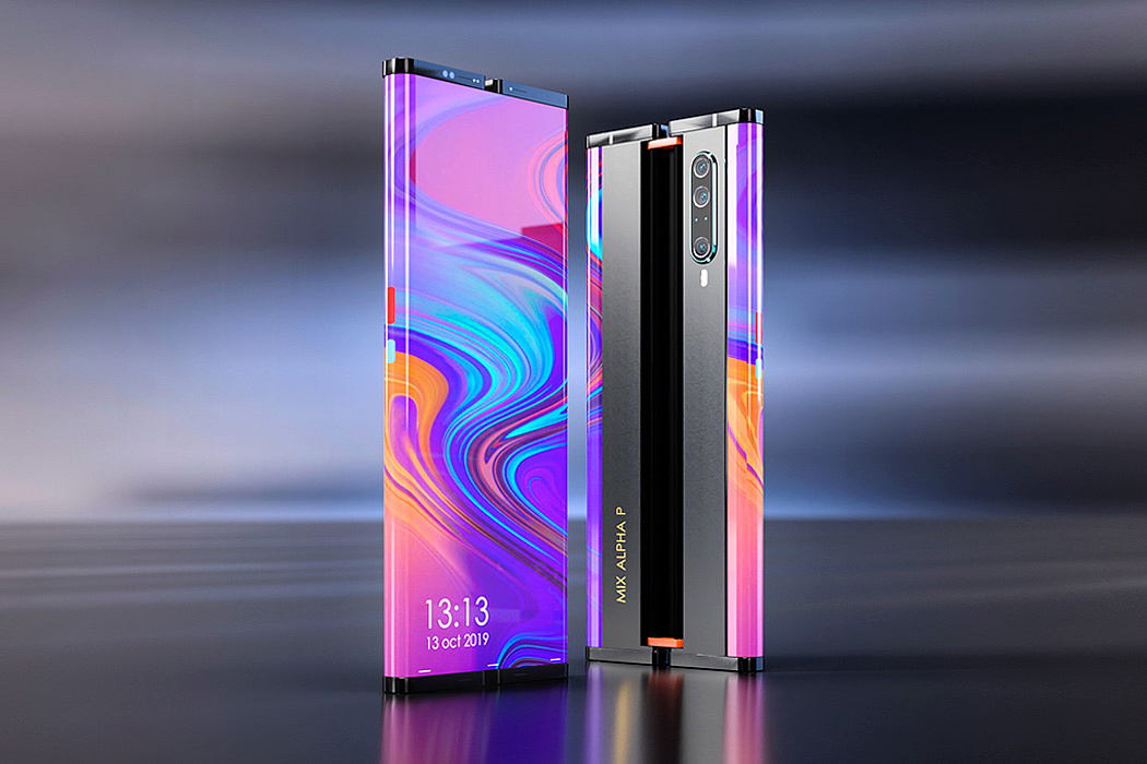 Foldable，Mobile phone design，mi，