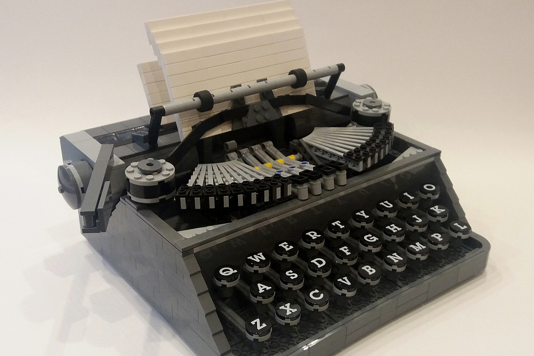 Nostalgia，Collection，modularization，typewriter，Lego，