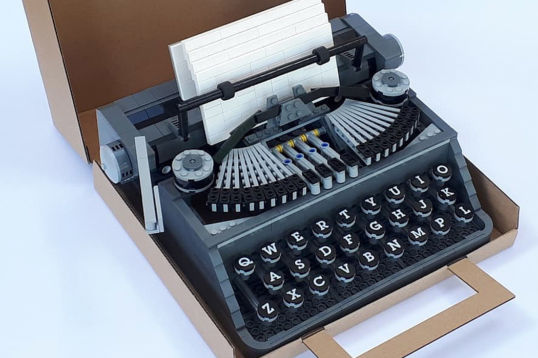 Nostalgia，Collection，modularization，typewriter，Lego，