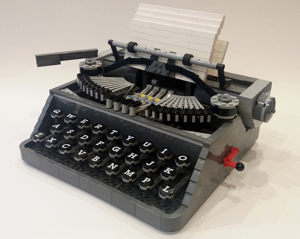 Nostalgia，Collection，modularization，typewriter，Lego，