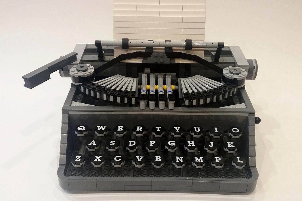 Nostalgia，Collection，modularization，typewriter，Lego，