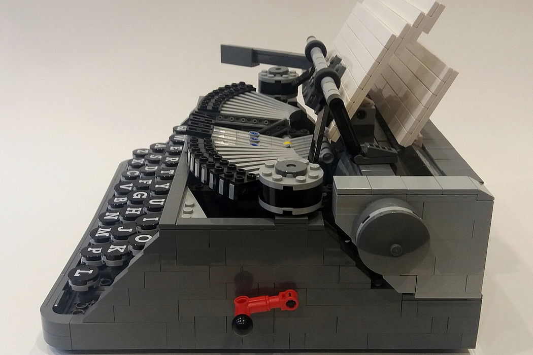 Nostalgia，Collection，modularization，typewriter，Lego，