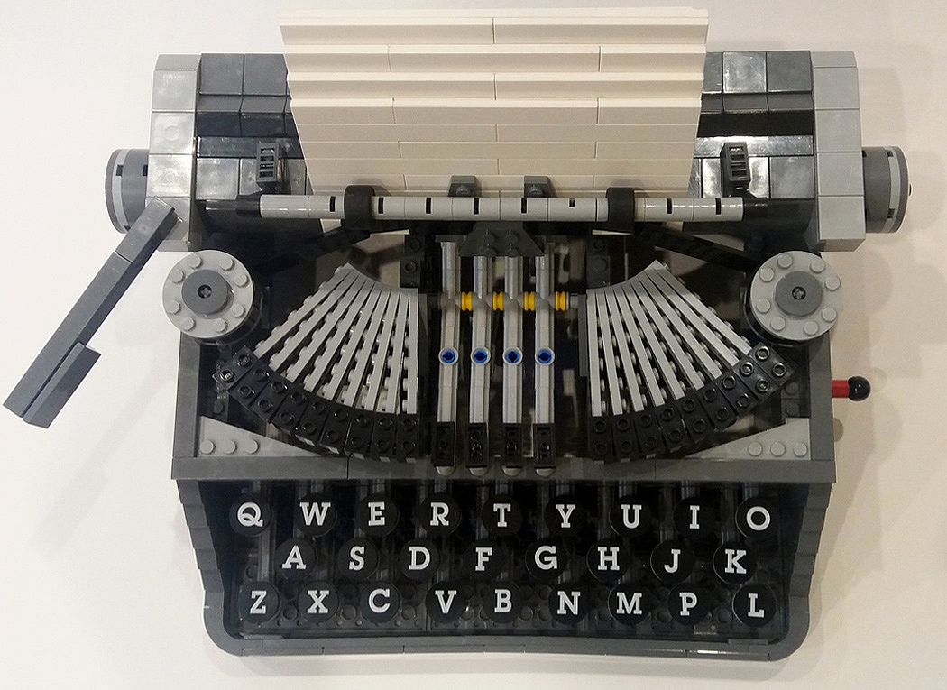 Nostalgia，Collection，modularization，typewriter，Lego，