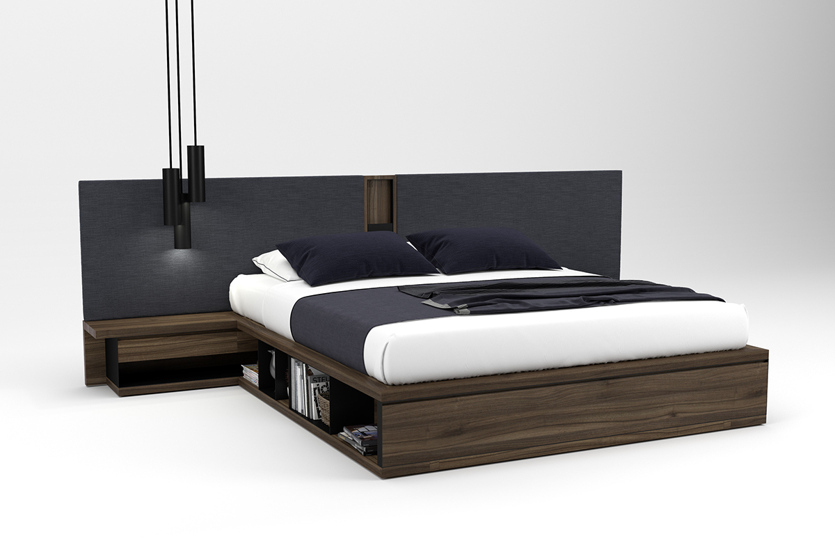 Double bed，Receive，Home Furnishing，Storage，