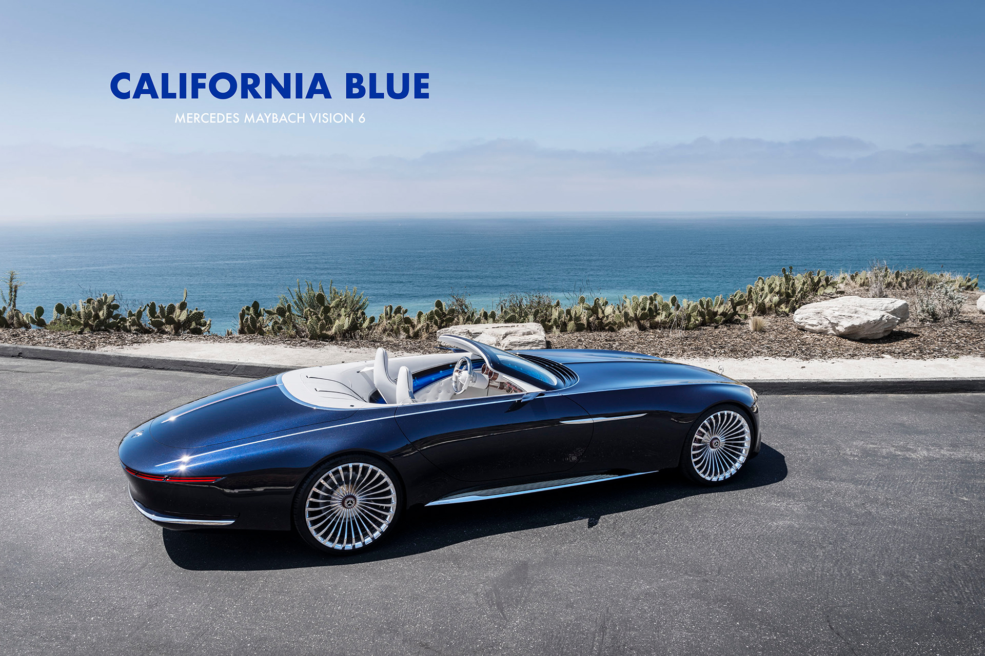 Benz，California，blue，