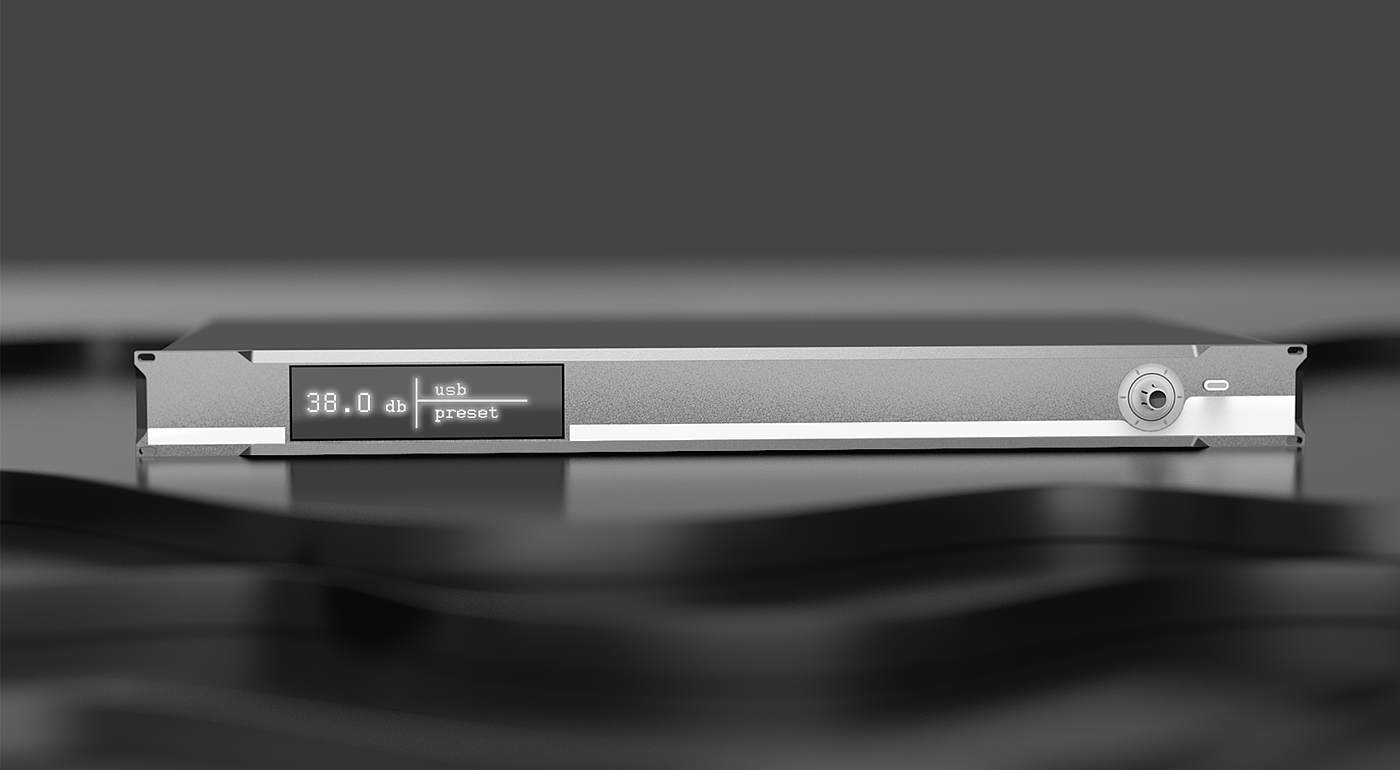 Speaker processor panel design，