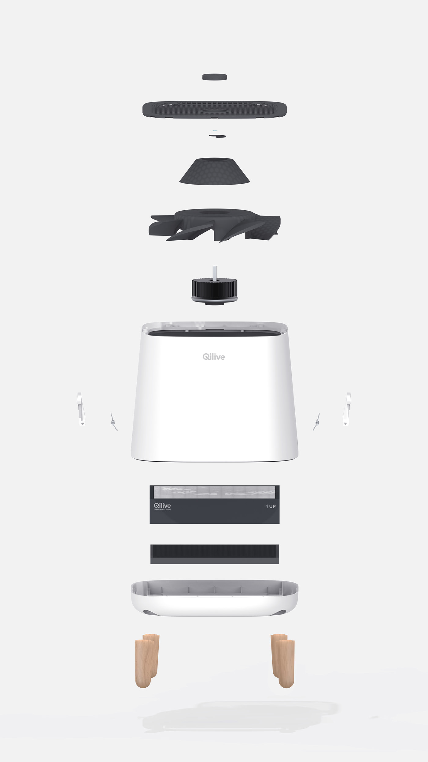 intelligence，Good mute，High cost performance，air cleaner，