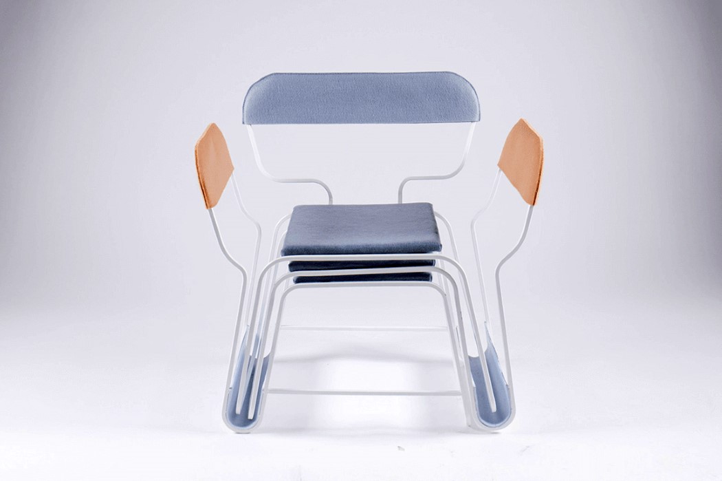Superimposed chair，furniture design ，chair，Social chair，Armchair，