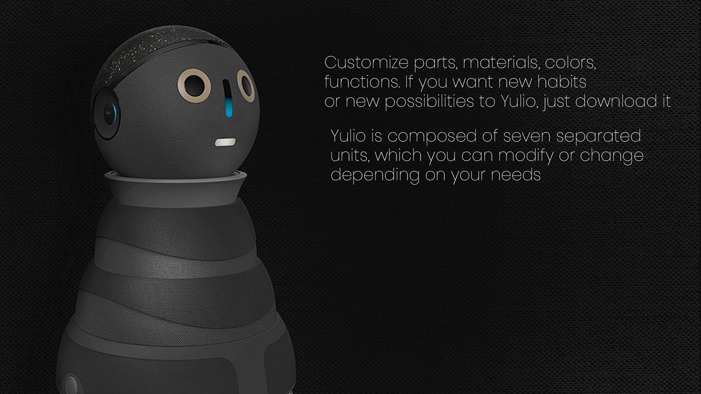 Yulio，robot，intelligence，modularization，