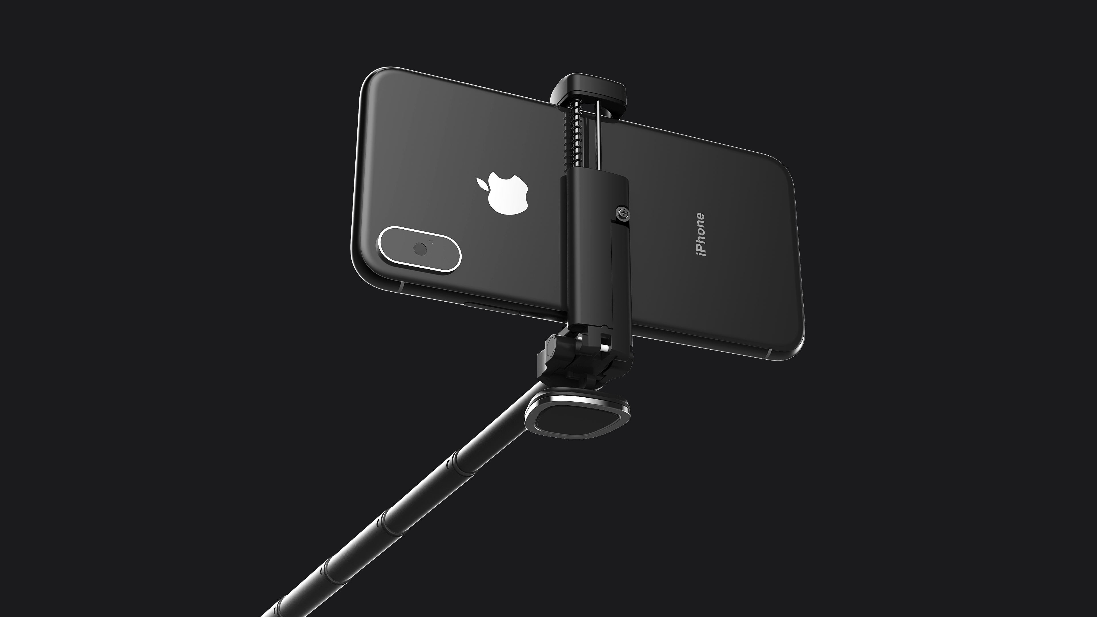 selfie stick，Integrated design，Portable design，