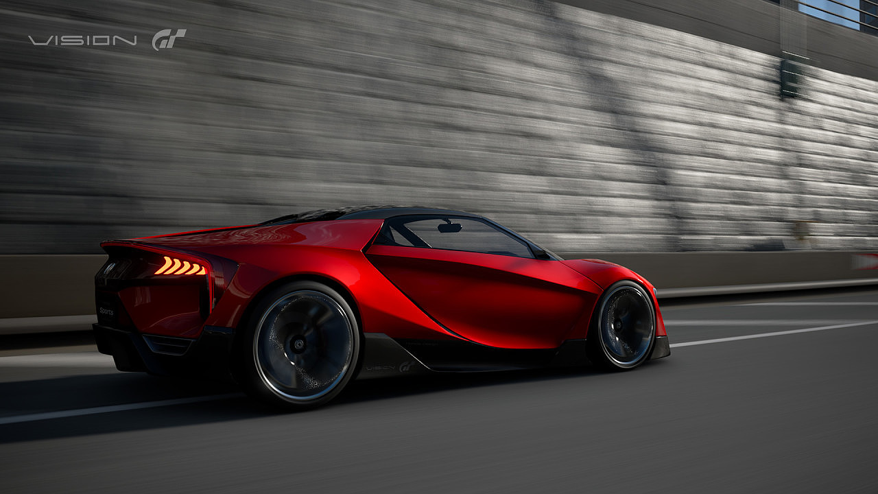 本田，汽车设计，运动视觉Gran Turismo，跑车，