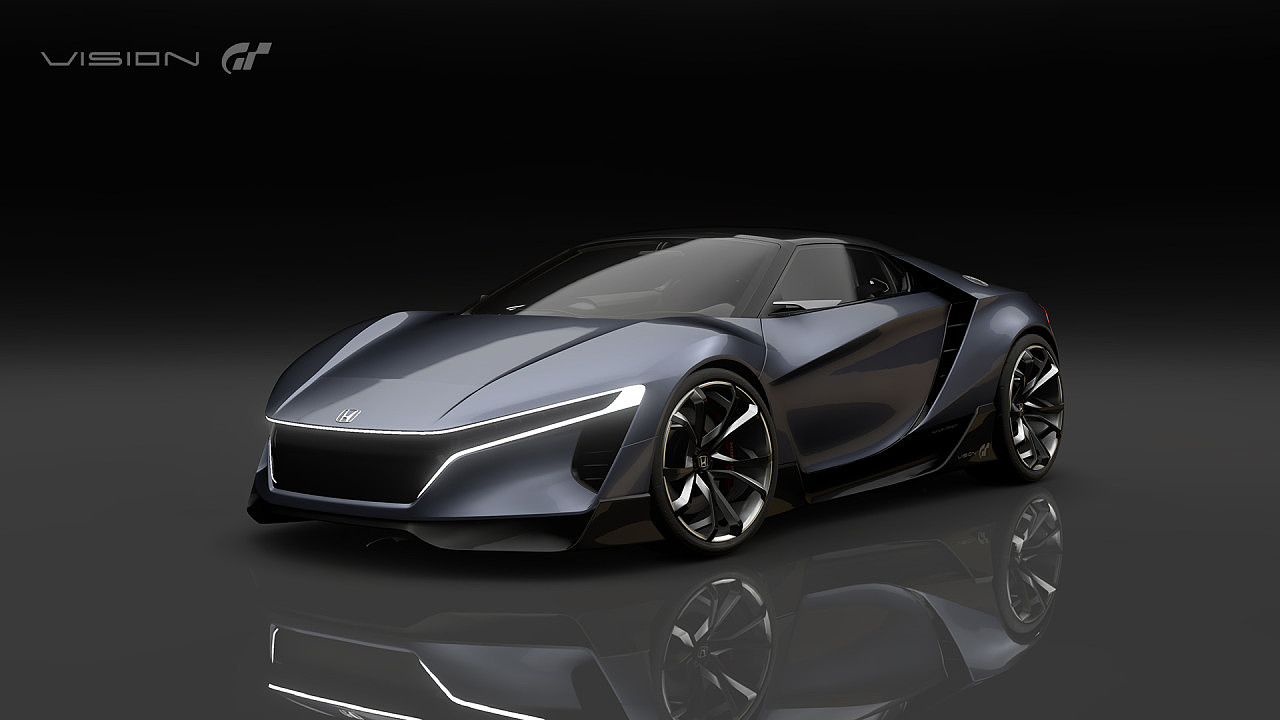 本田，汽车设计，运动视觉Gran Turismo，跑车，