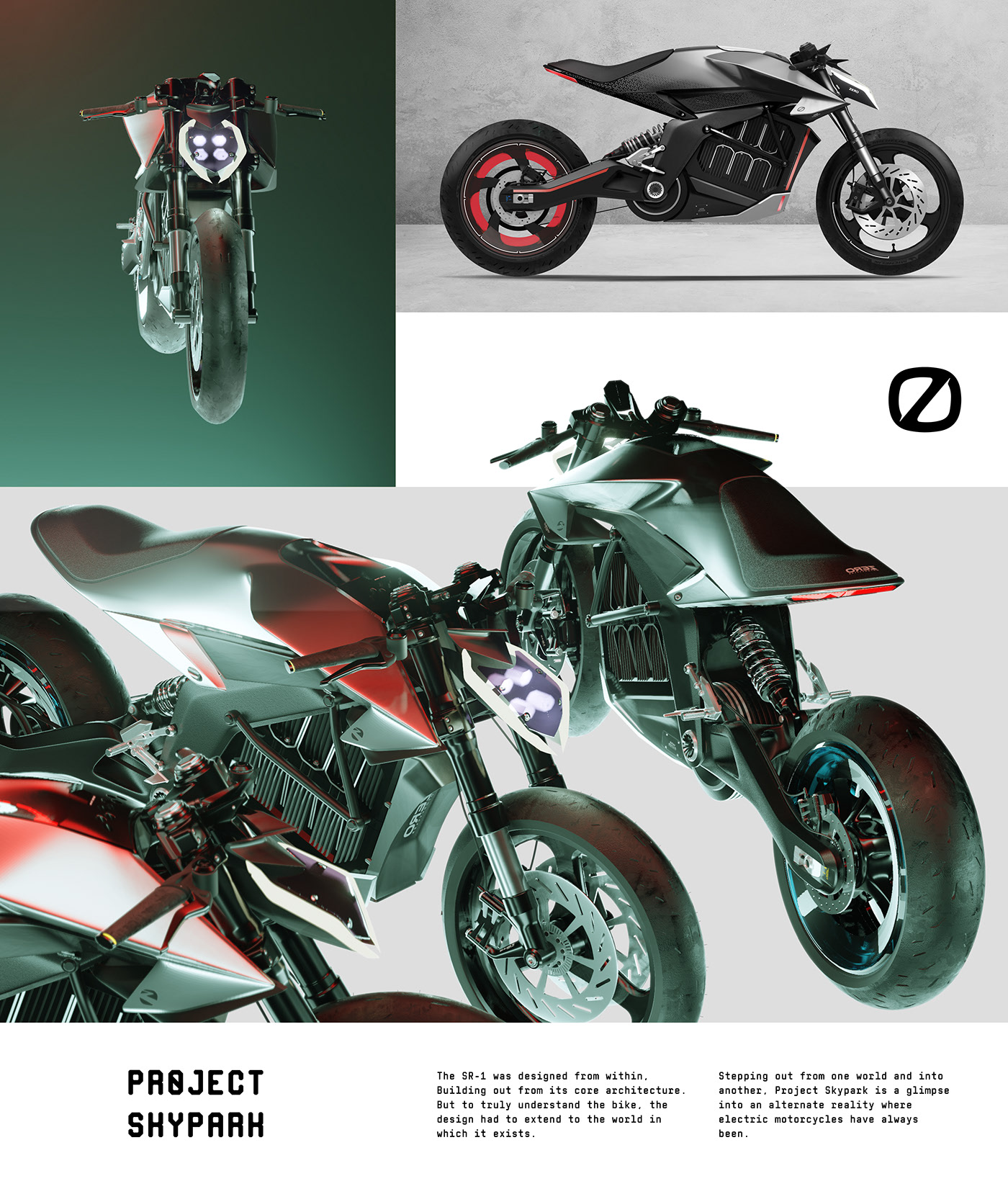 SKYPARK，SR-1，Electric motorcycle，