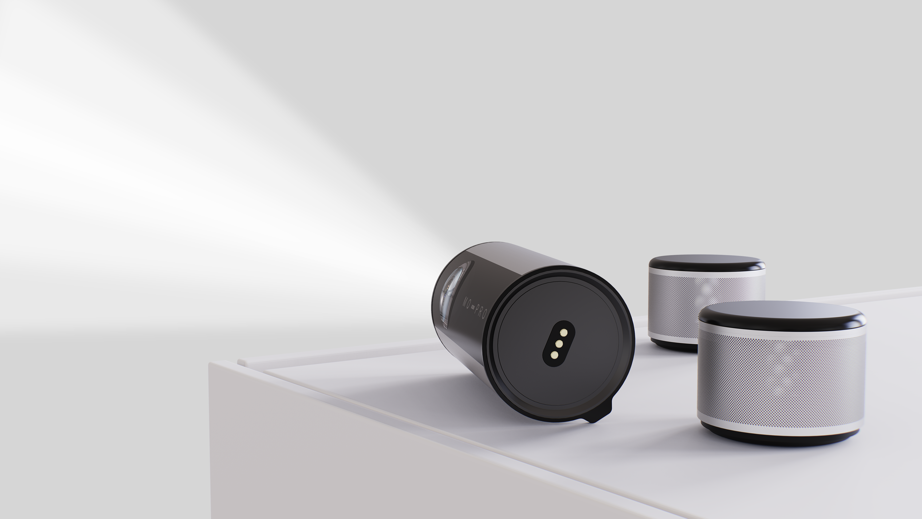 sample reels，product design，Render，keyshot，loudspeaker box，Projector，